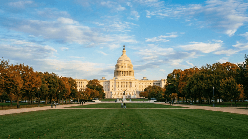 The U.S. Capitol building in Washington, where AMAC Action advocates for members